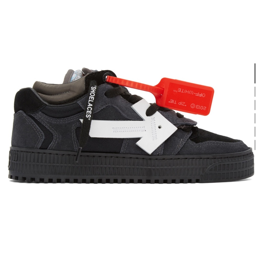 Off-White Black & Grey Off-Court 3.0 Sneakers